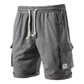 Pocket Shorts for Men Cotton Casual Sport Short Pants Men Stretch Waist Quality Sweatshorts Summer Mens Shorts