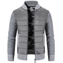 Cardigan Sweater Men Spring And Autumn Loose Sweater Wearing Winter Thickened Splicing Coat