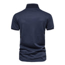 Men Solid Color Short Sleeve Classic Mens Polos New Summer Polo Shirt Men Clothing