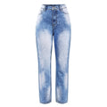 High Waist Mom Jeans Women`s Denim Harem Pants Trousers Jeans For Women