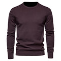 Men Sweater Casual Solid Color Warm Sweater Men Winter Slim Mens Sweaters