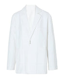 Women Black Shaped Spliced Blazer Lapel Long Sleeve Loose Fit Jacket Tide Spring Autumn