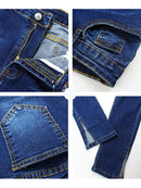 High Waisted Side Split Jeans Woman Stretchy Denim Pencil Pants Jeans For Women Clothing