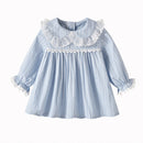Spring and Autumn Kids Clothing Baby Girl Sets Infant Lace Love Printing Tops Trousers Suit Outing Children Fall Clothes