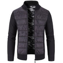 Cardigan Sweater Men Spring And Autumn Loose Sweater Wearing Winter Thickened Splicing Coat