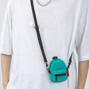 Designer Nylon Fabric Crossbody Bag Solid Small Bag For Male Multifunction Waterproof Coin Bags Key Case