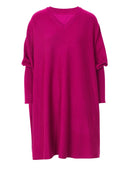 Sweater Loose V-Neck Long Sleeve Women Pullovers Spring Winter