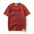 Men T-shirt Short Sleeve Summer Dropped Shoulder Black t shirt for men
