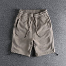 Solid casual shorts men summer sports loose pants