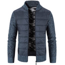 Cardigan Sweater Men Spring And Autumn Loose Sweater Wearing Winter Thickened Splicing Coat