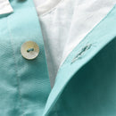 Baby Girls Hand Made Embroidery Dress Children Short Sleeve Frock Ruffle Collar Toddler Summer Cotton Embroidered Flower Dresses