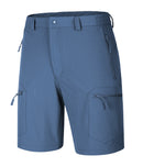 Summer Quick Dry Casual Shorts Mens Lightweight Shorts with Outdoor Hiking Nylon Work Shorts