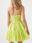 Slim Mini Dresses For Women Deep V Neck Sleeveless High Waist Spliced Ruched Solid Camisole Dress Female Summer