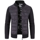 Cardigan Sweater Men Spring And Autumn Loose Sweater Wearing Winter Thickened Splicing Coat