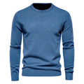 Men Sweater Casual Solid Color Warm Sweater Men Winter Slim Mens Sweaters