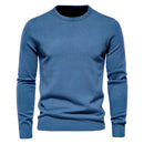 Men Sweater Casual Solid Color Warm Sweater Men Winter Slim Mens Sweaters