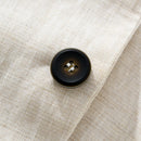 Casual Blazer Men Solid All-Match Suits Jackets Pure Linen Breathable Turn-down Collar Outerwear Coat