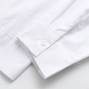 Autumn Hoodies Women Clothing LOOSE O-Neck Tops Casual Splice Asymmetrical Length Long Sleeve Sweatshirt