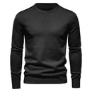 Winter Thickness Pullover Men O-neck Solid Color Long Sleeve Warm Slim Sweaters Men Men Sweater Pull Male Clothing