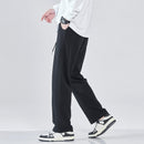 Jogger Pants Mens Loose Sweatpants Cotton Sportswear Trousers Solid Male Jogging Workout Track Pants