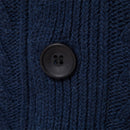 Men Fleece Cardigans Solid Color Single-breasted Casual Long-sleeved Knitted Sweater New Winter Sweaters Men