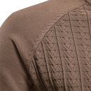 Solid Color Knitted Turtleneck Male Sweater Cotton High Quality Warm Men Pullover New Winter Casual Sweaters for Men