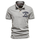 Polo Shirts Men Casual Solid Color High Quality Men Clothing New Summer Loose Stand Collar Polo Men