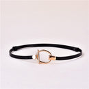 Genuine Leather Belt Female waist Strap High Quality Belts for women Lady Cummerbunds Belts For Woman Thin Dress Belt