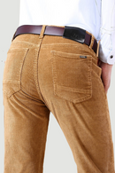 Men Classic Fit Flat Front Pant Casual Mid-Rise Corduroy Trousers Men Black Khaki Brown Summer