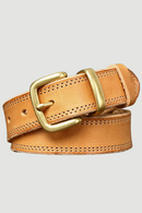 2.8CM Real Genuine Leather Belt Female Natural Quality Solid Copper Buckle Vintage Casual Women Belts For Jeans