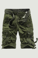 Summer Shorts Section Denim Shorts Men Cotton Short Fat Increase Young Men Bags Overalls