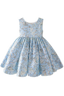 Summer Baby Girls Sundress Kids Floral Printed Sleeveless Dress with Big Bow Children Casual Soft Dresses Toddlers