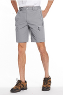 Summer Quick Dry Casual Shorts Mens Lightweight Shorts with Outdoor Hiking Nylon Work Shorts