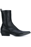 Rock Pointed Toe botines hombre Knight wedge personalize Motor High Boot handmade botas