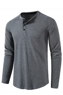 Fine Plaid Long Sleeves Soft t-Shirts Casual Fitness Men Tops Pullover