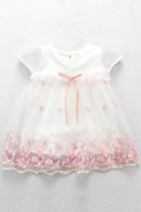 Baby Girls Dress New Short Sleeve Newborn Dresses for Baby Girls Summer Birthday Party Dress Baby Clothing 0-2T
