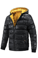 Hiver hommes vestes thermiques nouveaux hommes coton épais chaud sweats à capuche manteaux décontracté extérieur deux côtés porter vestes vêtements pour hommes