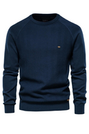 Cotton Drop Sleeve Sweater Men Casual Solid Color Basic Pullovers Knitted Sweaters Male New Winter Quality Mens Sweater