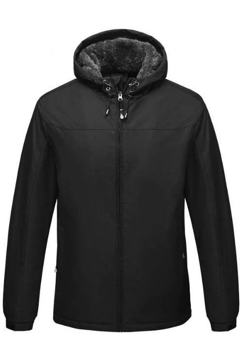 Winter Men's Sports Jacket Casual Outdoor Windbreaker Thermal Hooded Coats Fleece Warm Jackets Mens Clothing