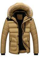 Style vestes d'hiver hommes manteaux hommes Parkas décontracté épais vêtements d'extérieur à capuche polaire vestes chauds pardessus hommes vêtements