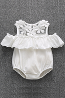 Bébé bébé été body filles mariage quotidien body coton pulls bébé combishort bébé robe