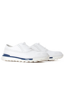 Men Casual Oxford Shoes Genuine Leather Brogue Handmade Footwear Men Sneakers