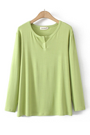 Autumn Women Basics Sweater Slim Fit High Strecth Knitted Cotton Pullover Solid Color O-Neck Long Sleeve Knitwear