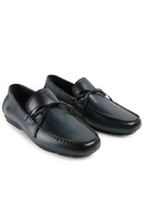 Handmade Vintage Male Leisure Shoe Hand Painted Luxury Genuine Leather Mens Casual Shoes