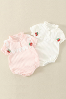 1 pièces été nouveau-né bébé fille floral doux coton body combinaison tenue vêtements bébé vêtements costume décontracté