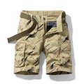 Short d'été décontracté en coton pour hommes, short Cargo multi-poches pour l'extérieur, short militaire de jogging, vêtements pour hommes