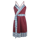 Summer dress for Pregnant women Sexy Backless Dress Splicing Bandage Maternity Dress Women dresses