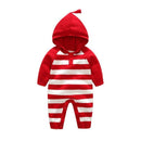 Newest Baby Spring Autumn Rompers For Newborn Knitted Sweater Hooded Jumpsuit Baby New Year Clothing Kids Body suit