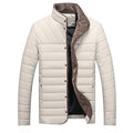Mens Bomber Jackets Male Fleece Thick Warm Windbreaker Jacket Mens Fur Collar Baseball Parkas Coats Clothing