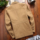 Hiver Hommes Bomber Vestes Casual Homme Slim Fit Outwear Veste Coupe-Vent Hommes Vêtements Armée Militaire Baseball Manteaux